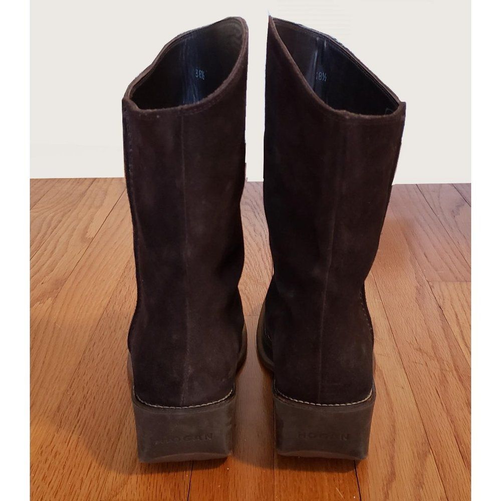 Hogan Suede Boots View 4